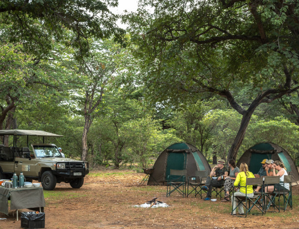 Camping in Chobe National Park